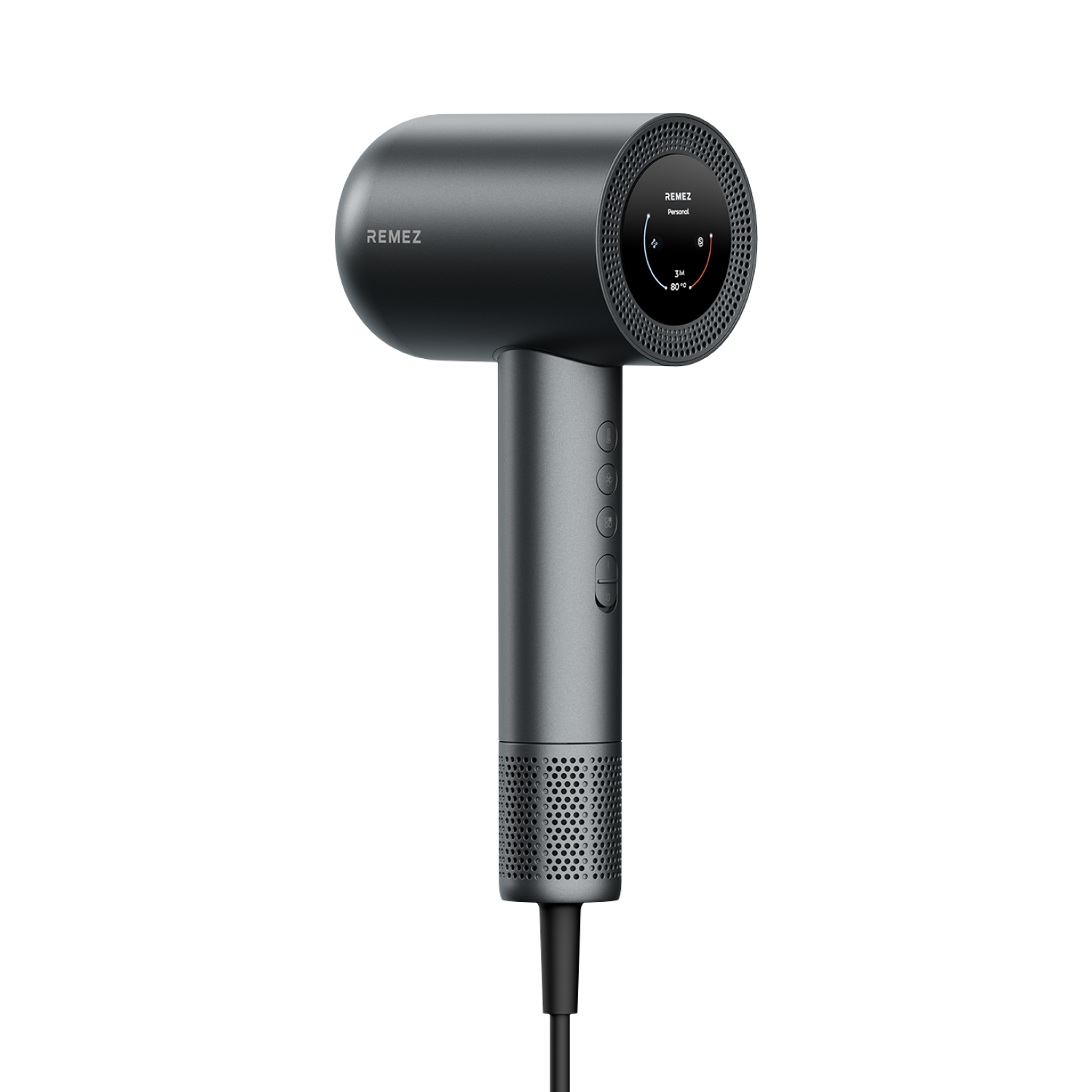 Интеллектуальный Фен-Стайлер Model S Sensor V.2 NFC технология PLASM-AR, графит